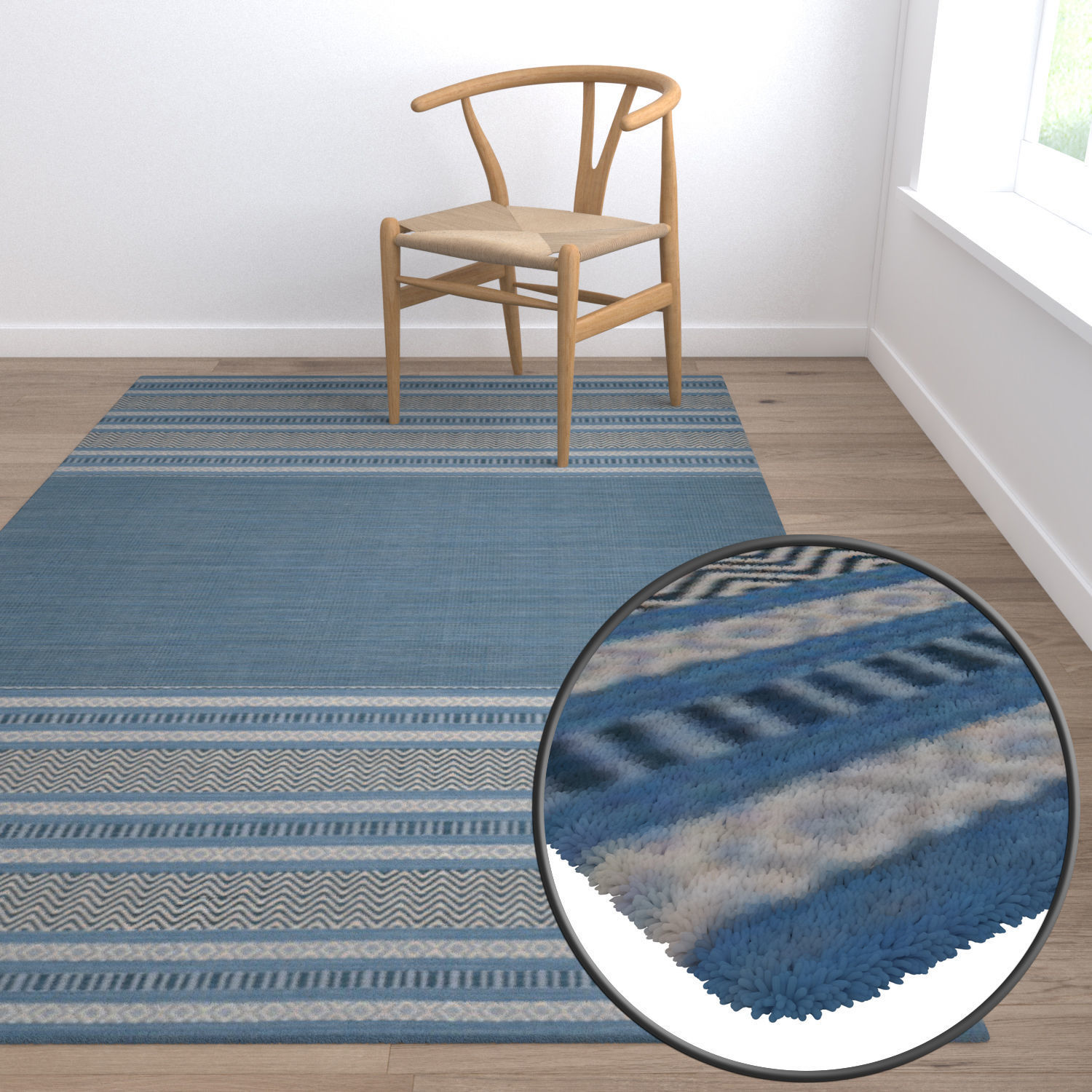 Rug Set 301 3D model_5