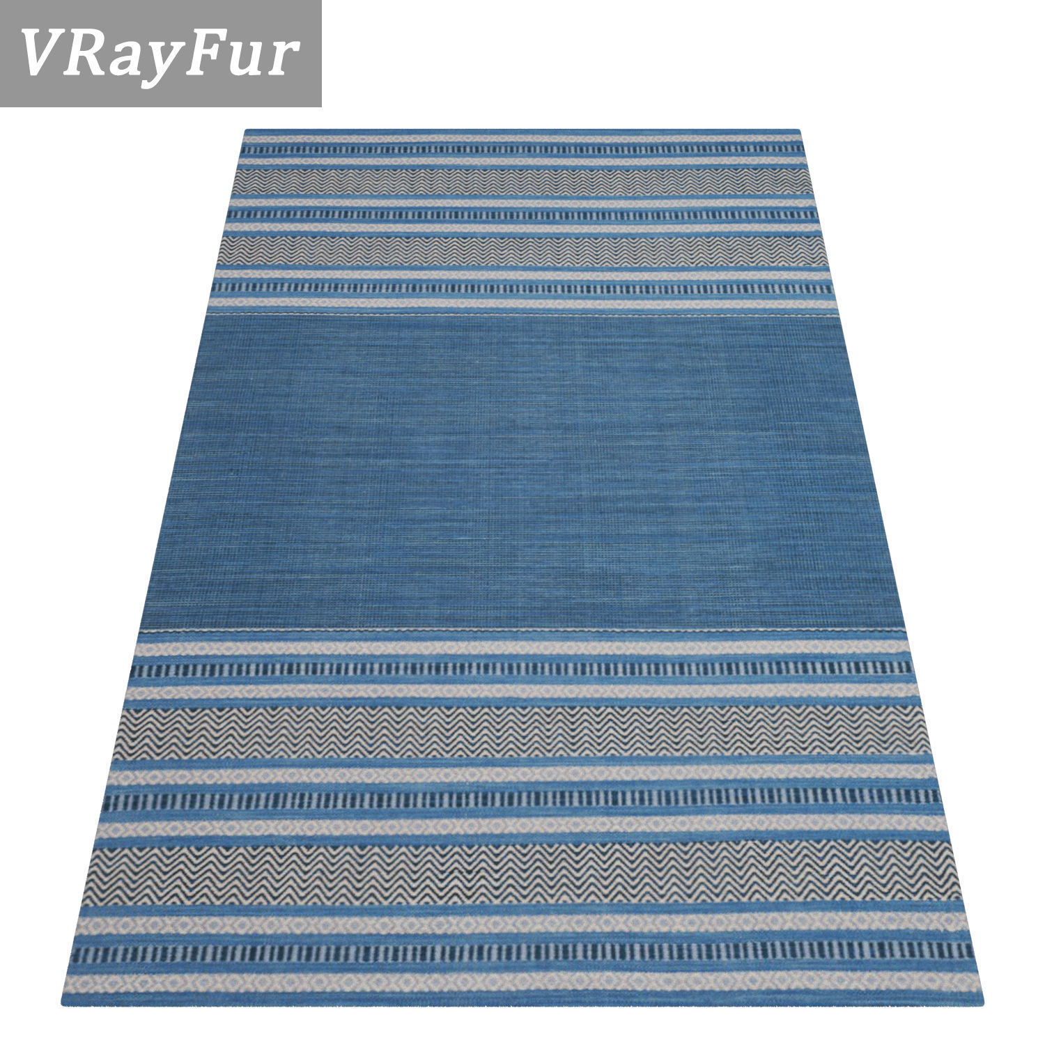 Rug Set 301 3D model_2