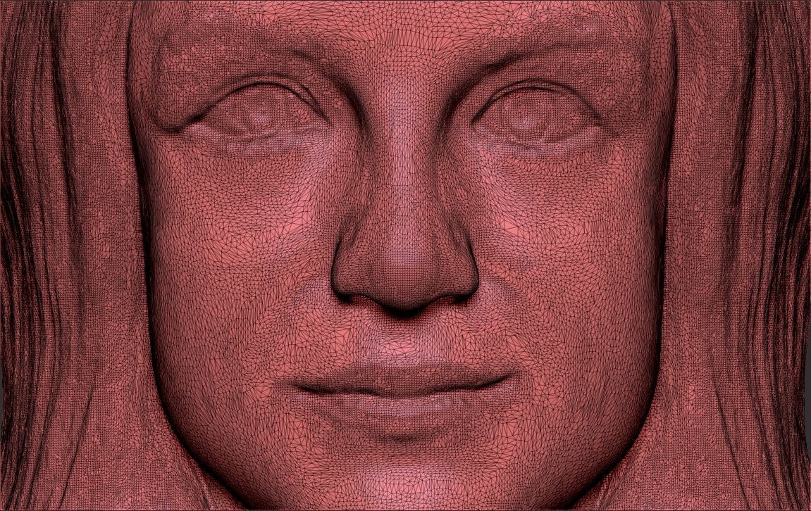 Britney Spears bust 3D printing ready stl obj formats 3D print model_27