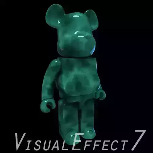 Light Green Jade  Bear brick