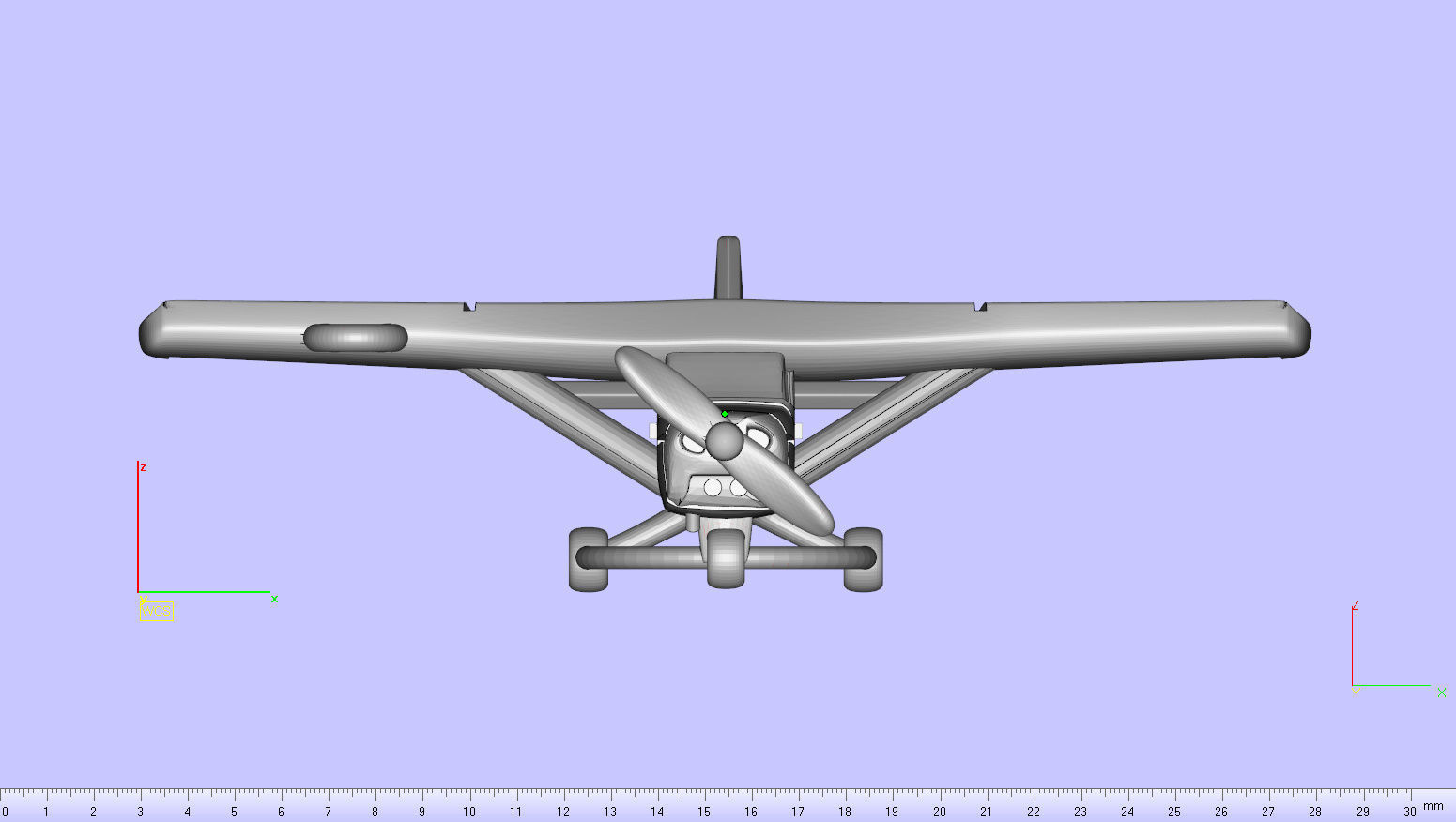 190930 Pendant Cessa 137 3D print model_17