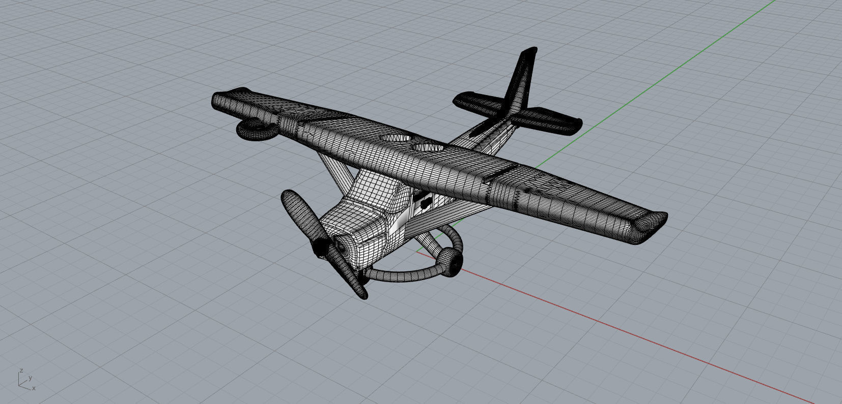 190930 Pendant Cessa 137 3D print model_22