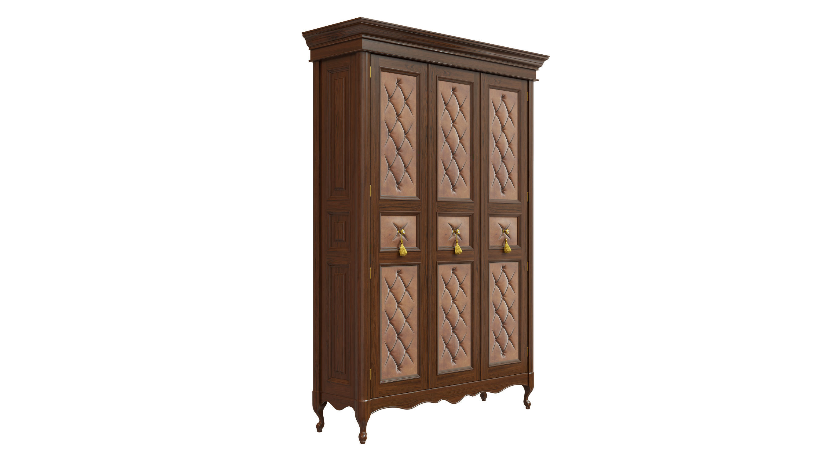 classic cabinet 04 06 3D model_2