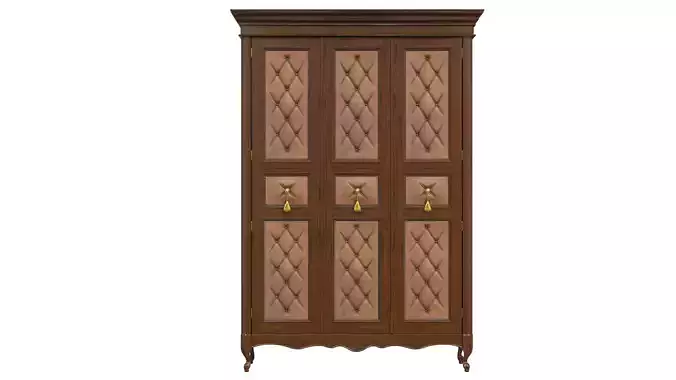 classic cabinet 04 06 3D model classic cabinet 04 06 3D model
