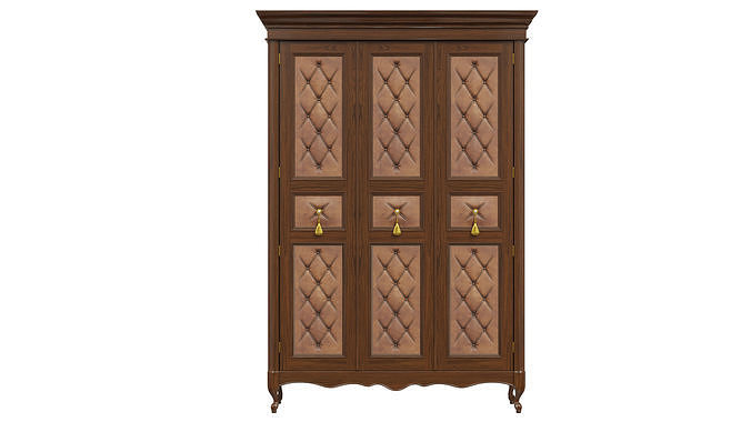 classic cabinet 04 06 3D model