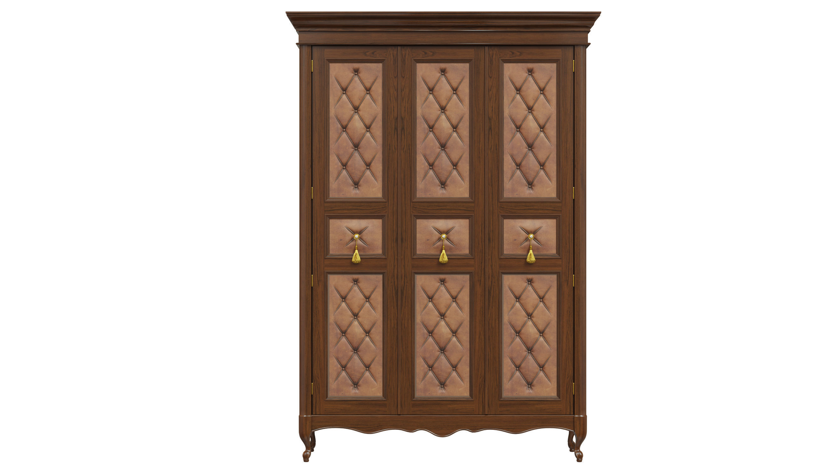 classic cabinet 04 06 3D model_4