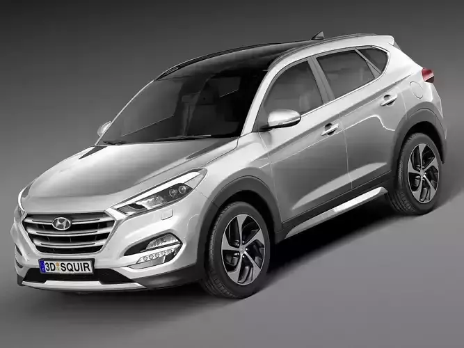 Hyundai Tucson EU-Version 2016 3D model