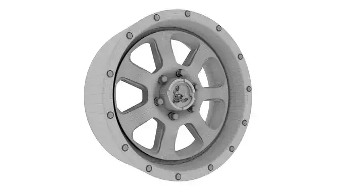 Car Tire - Toyo Open Country RIMS 3D print model