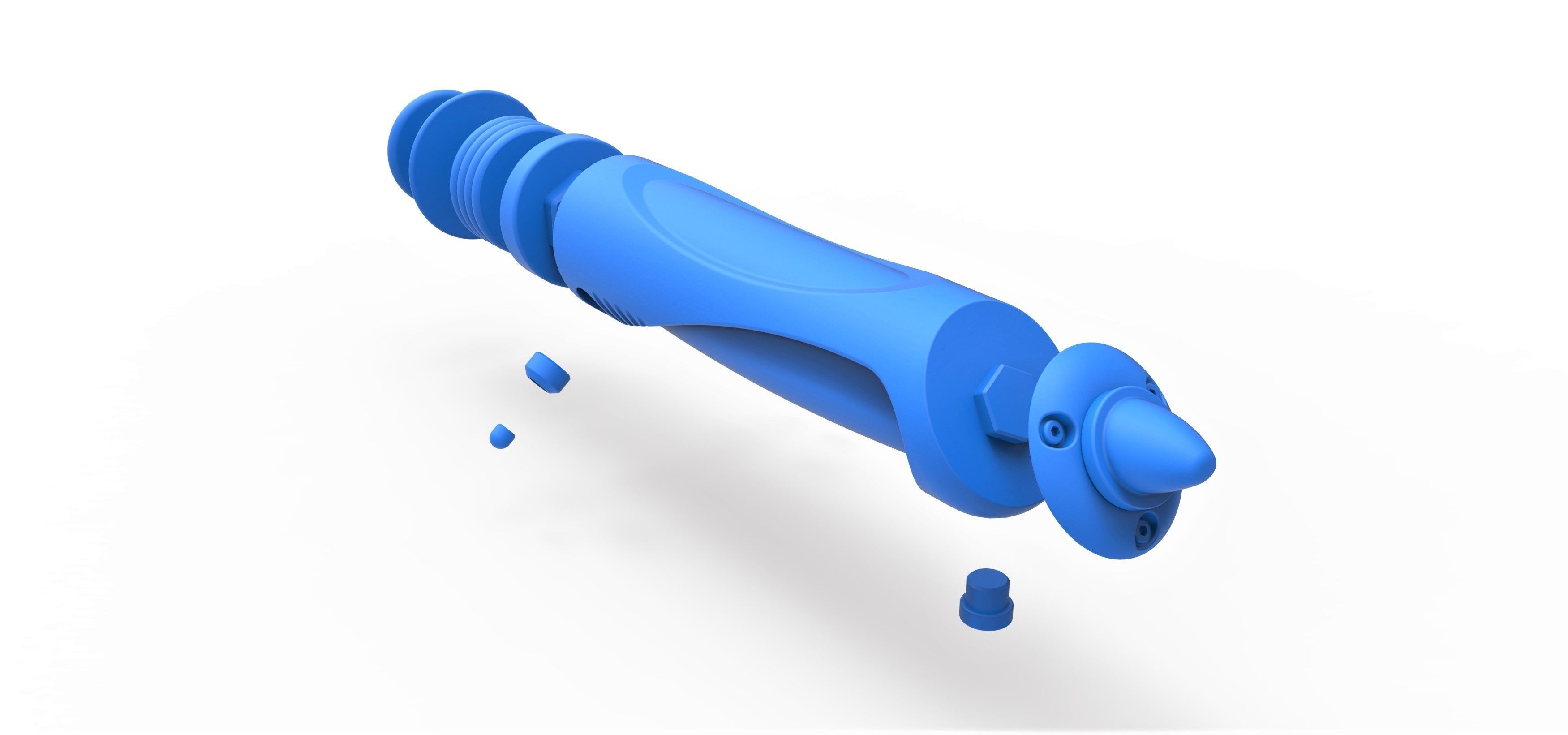 Lightsaber of Darth Sidious from Star Wars The Phantom menace 3D print model_23