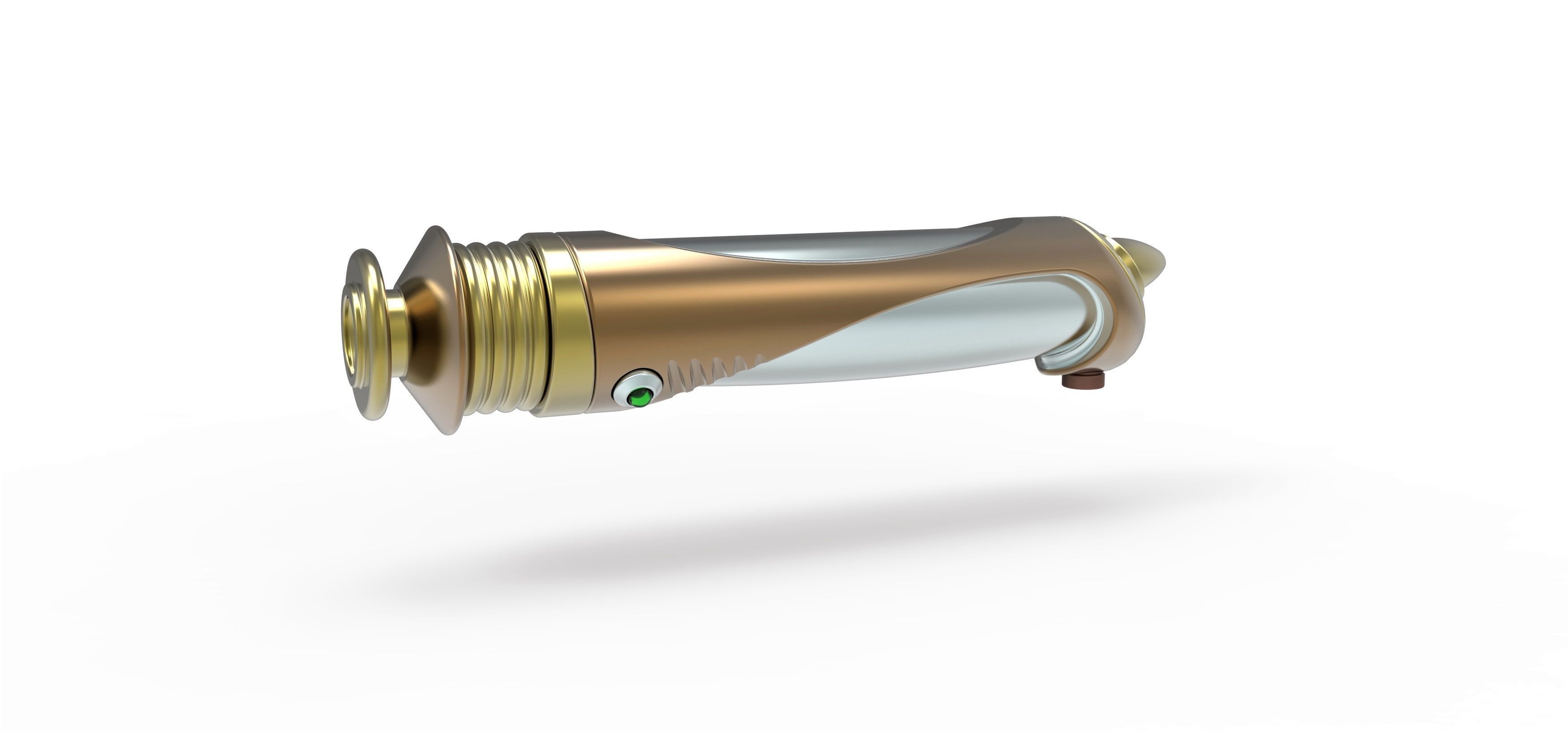 Lightsaber of Darth Sidious from Star Wars The Phantom menace 3D print model_1