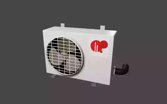 Air Conditioning - External - Ar Condicionado Low-poly 3D model