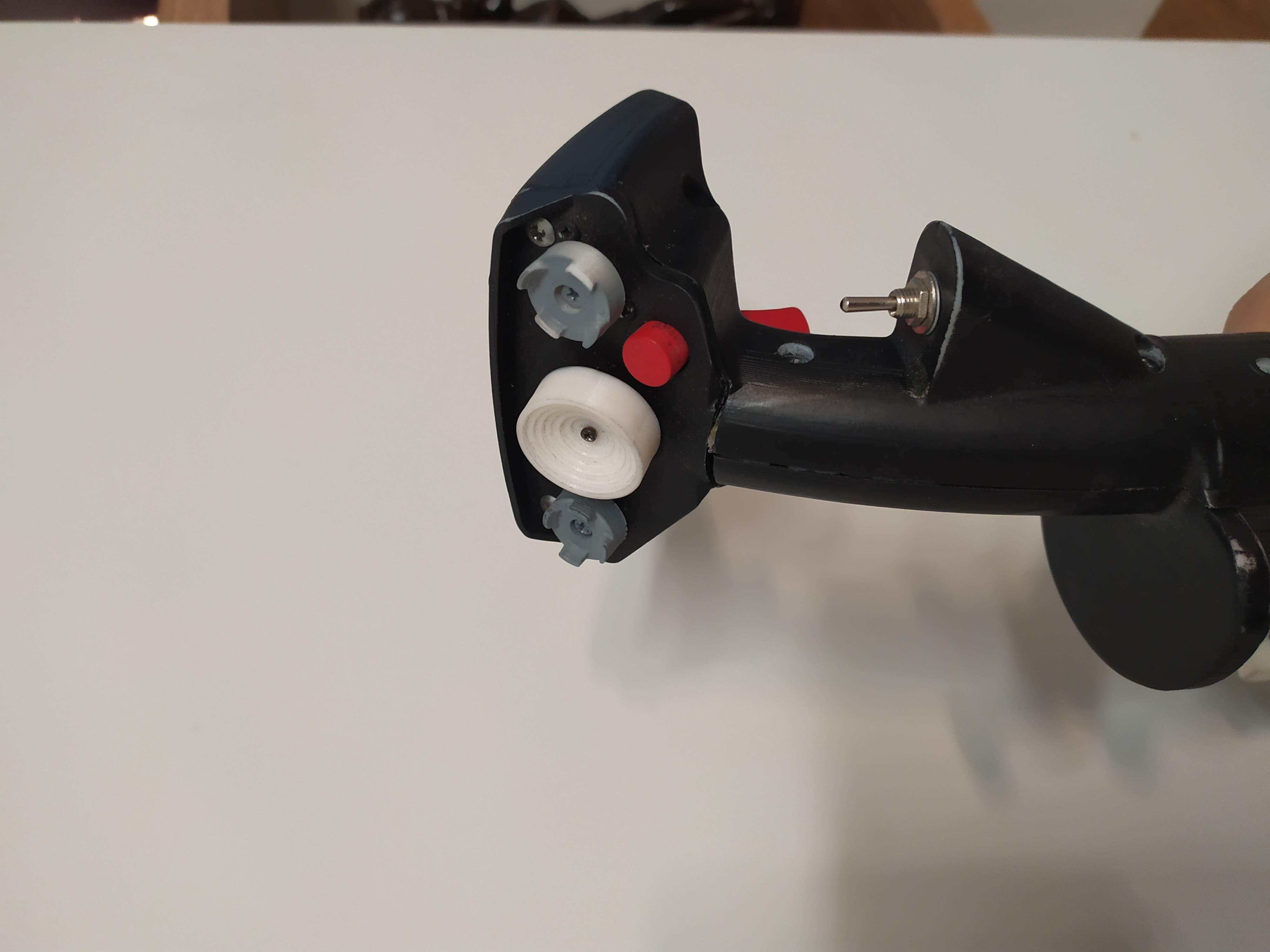 F-14 RIO Lantirn Stick suitable for DCS F-14 simulation 3D print model_4