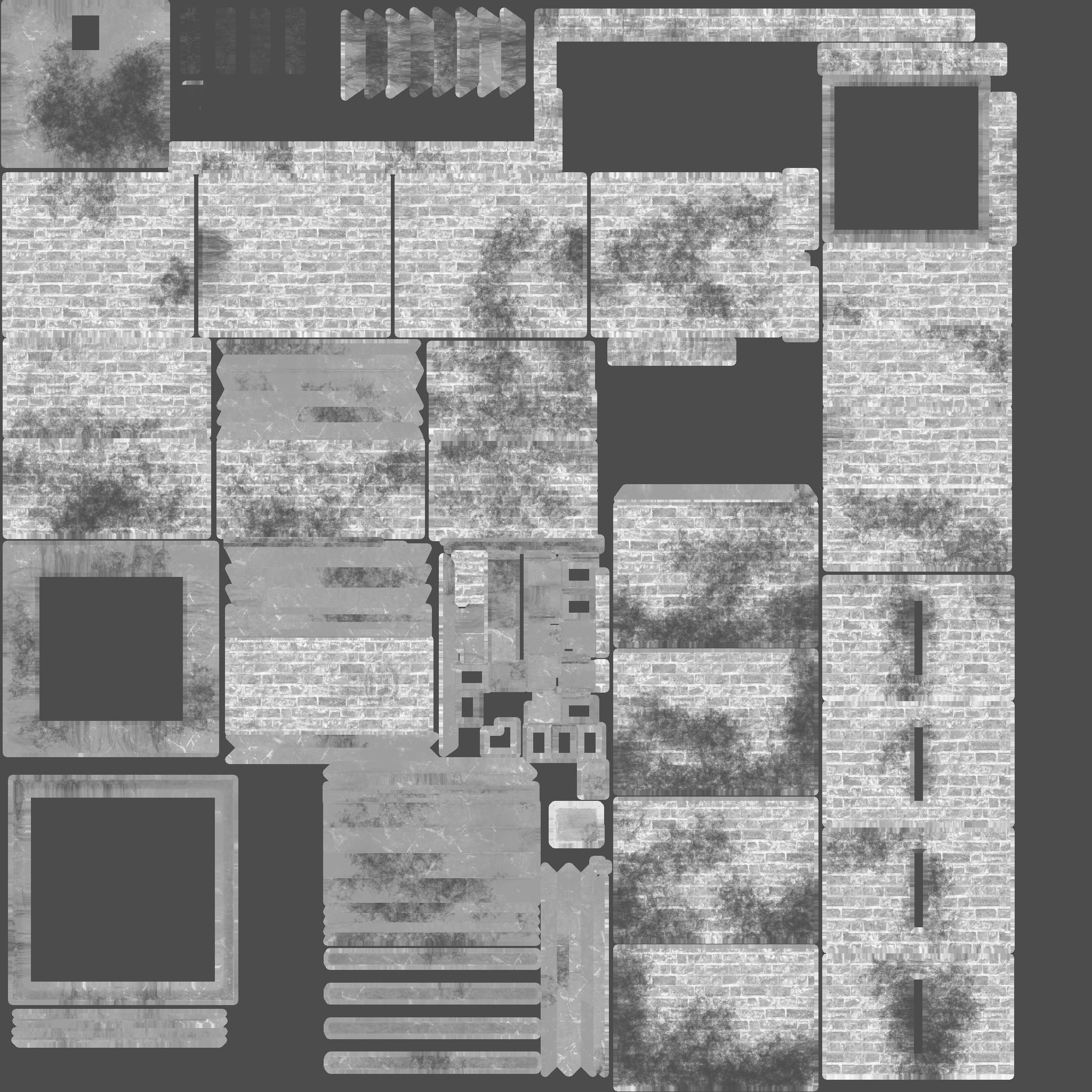 Medieval Tower Low-poly 3D model_10