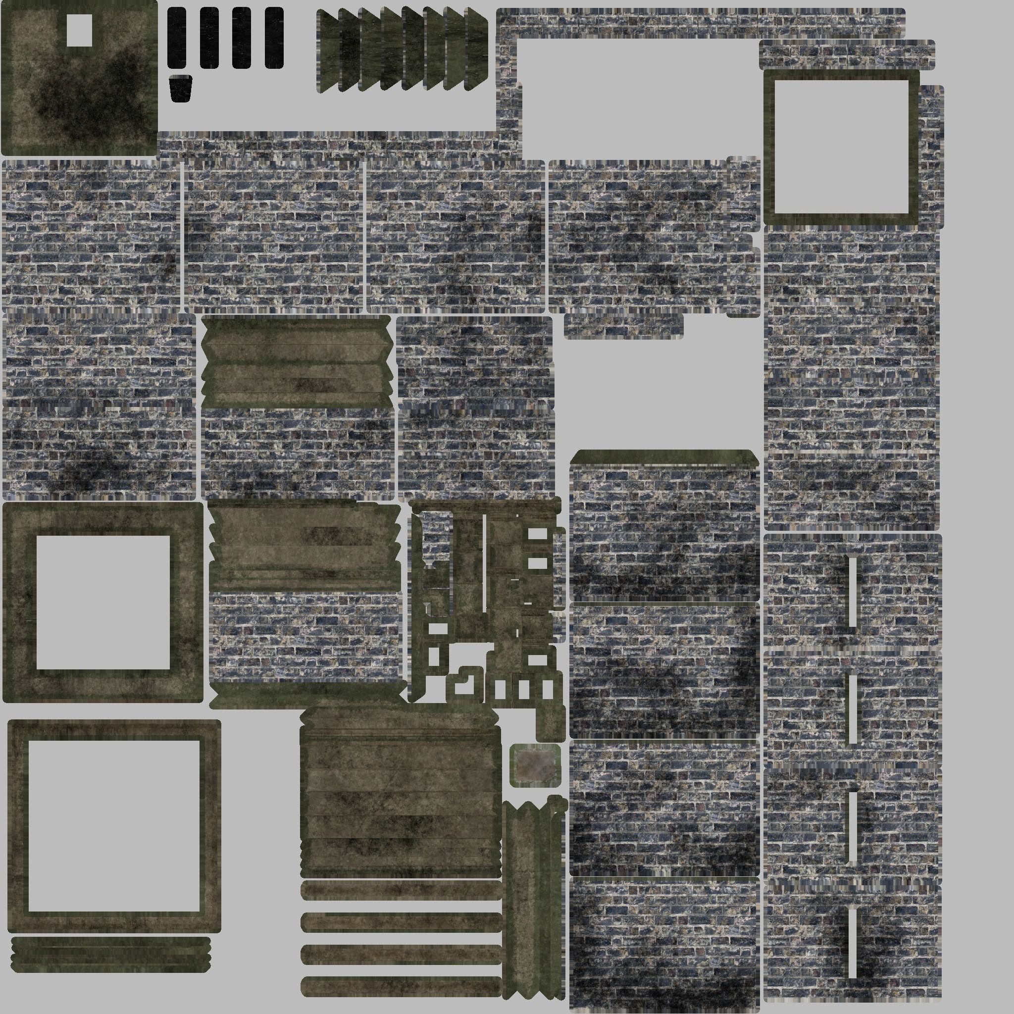 Medieval Tower Low-poly 3D model_6