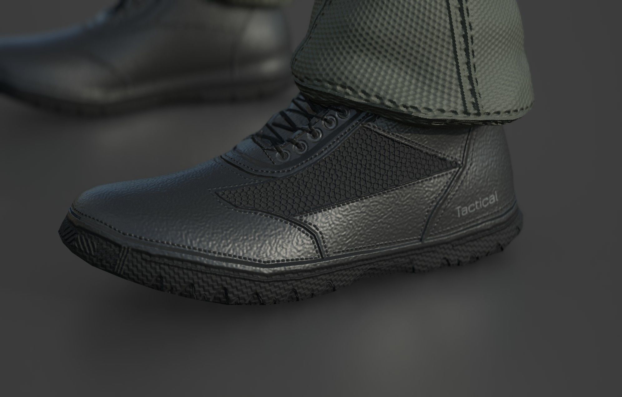 Pilot man in suit 3D model_7