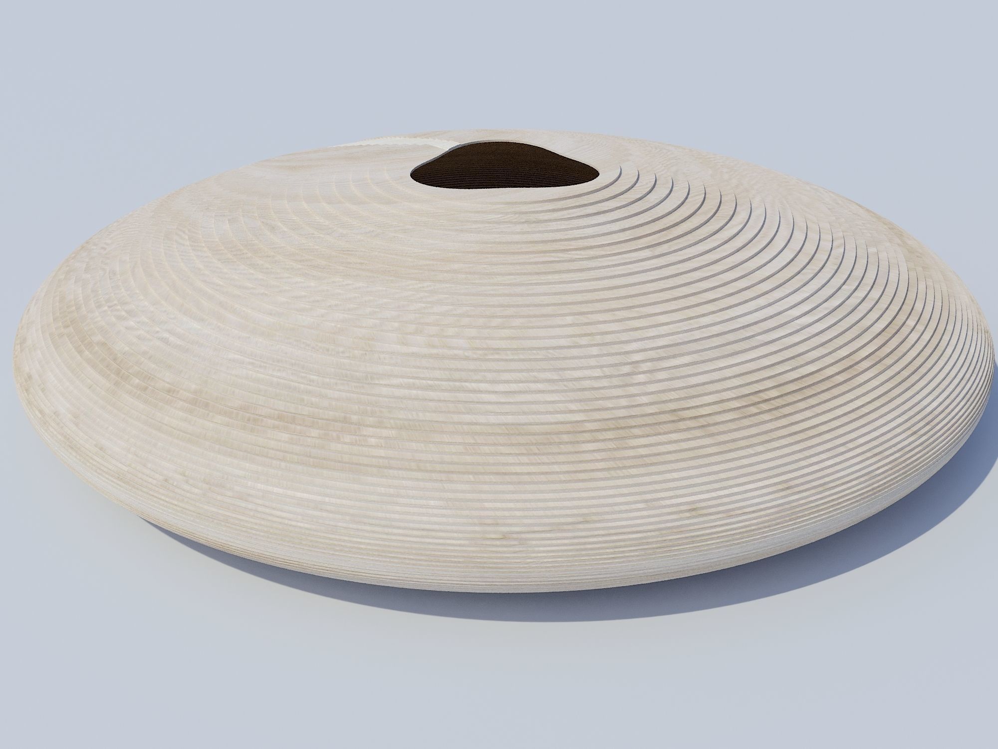 Parametric Circular Landscape 3D model_12