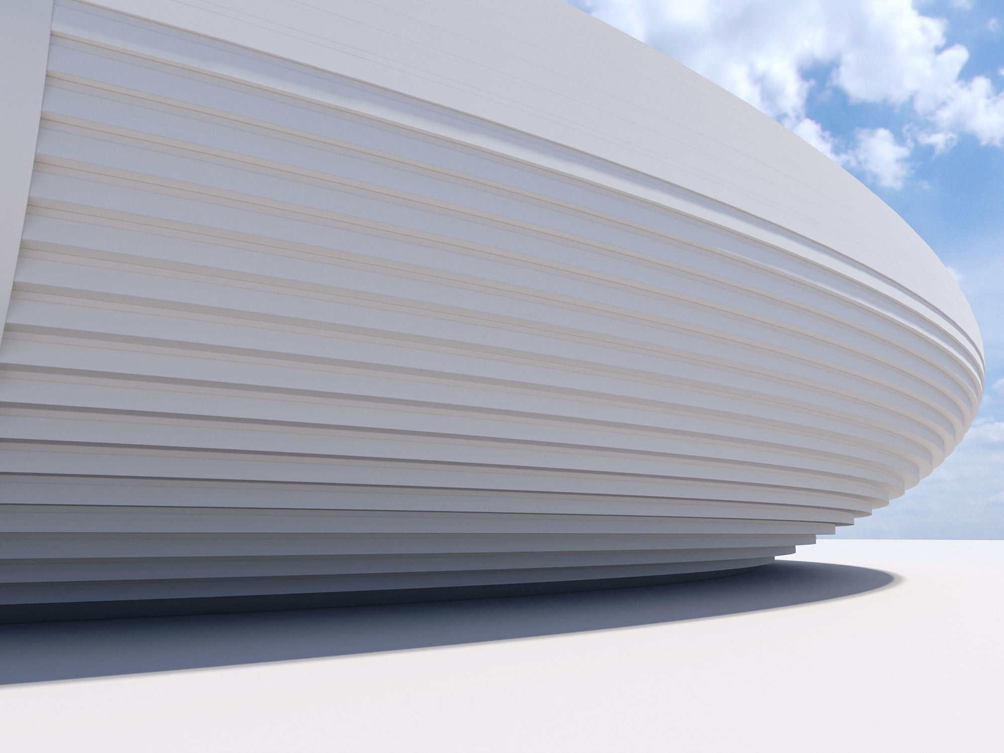 Parametric Circular Landscape 3D model_17