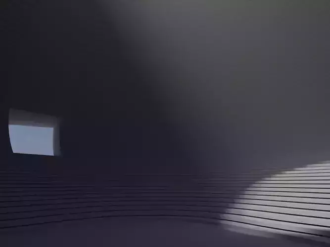 Parametric Circular Landscape 3D model