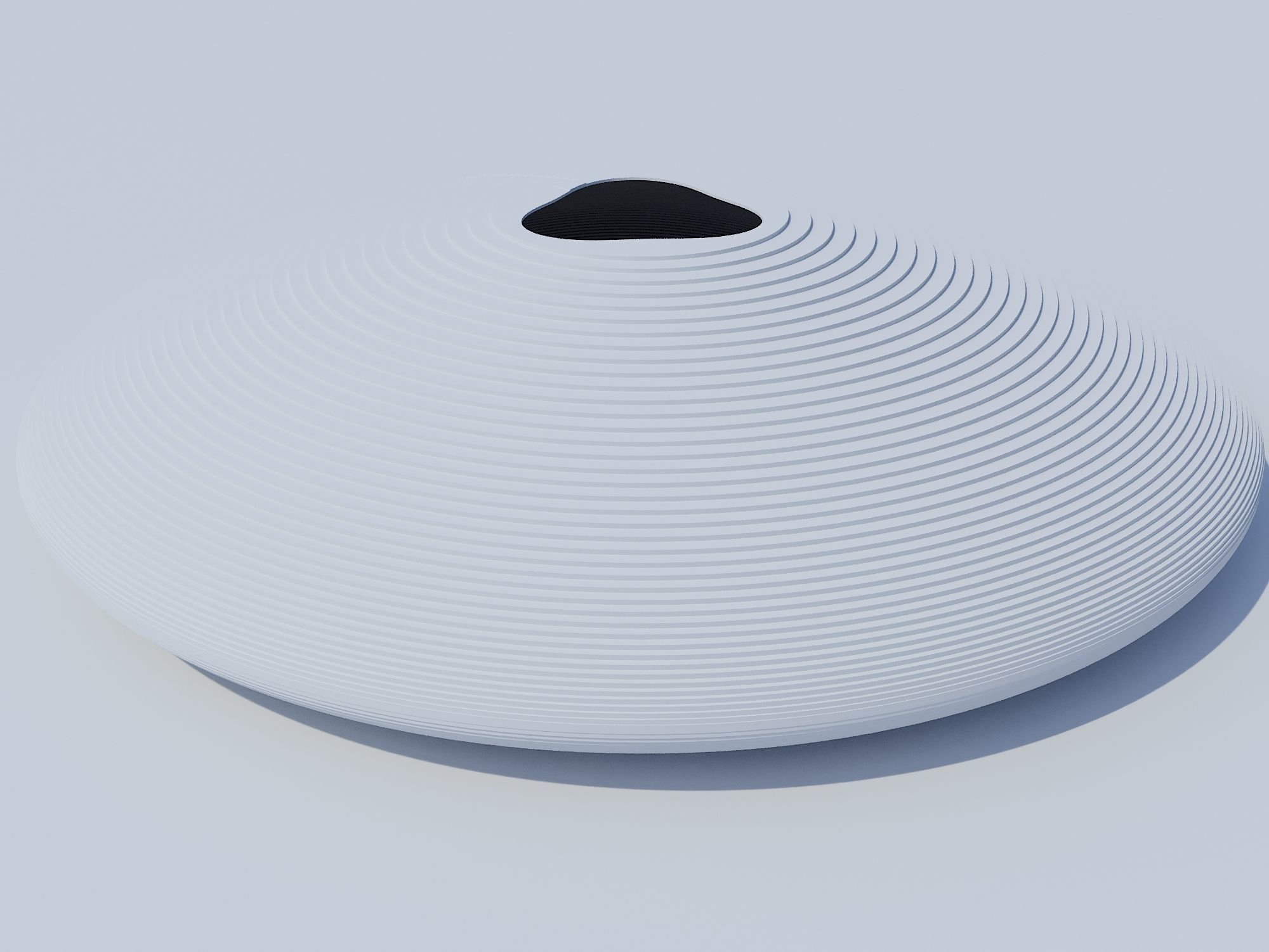 Parametric Circular Landscape 3D model_11