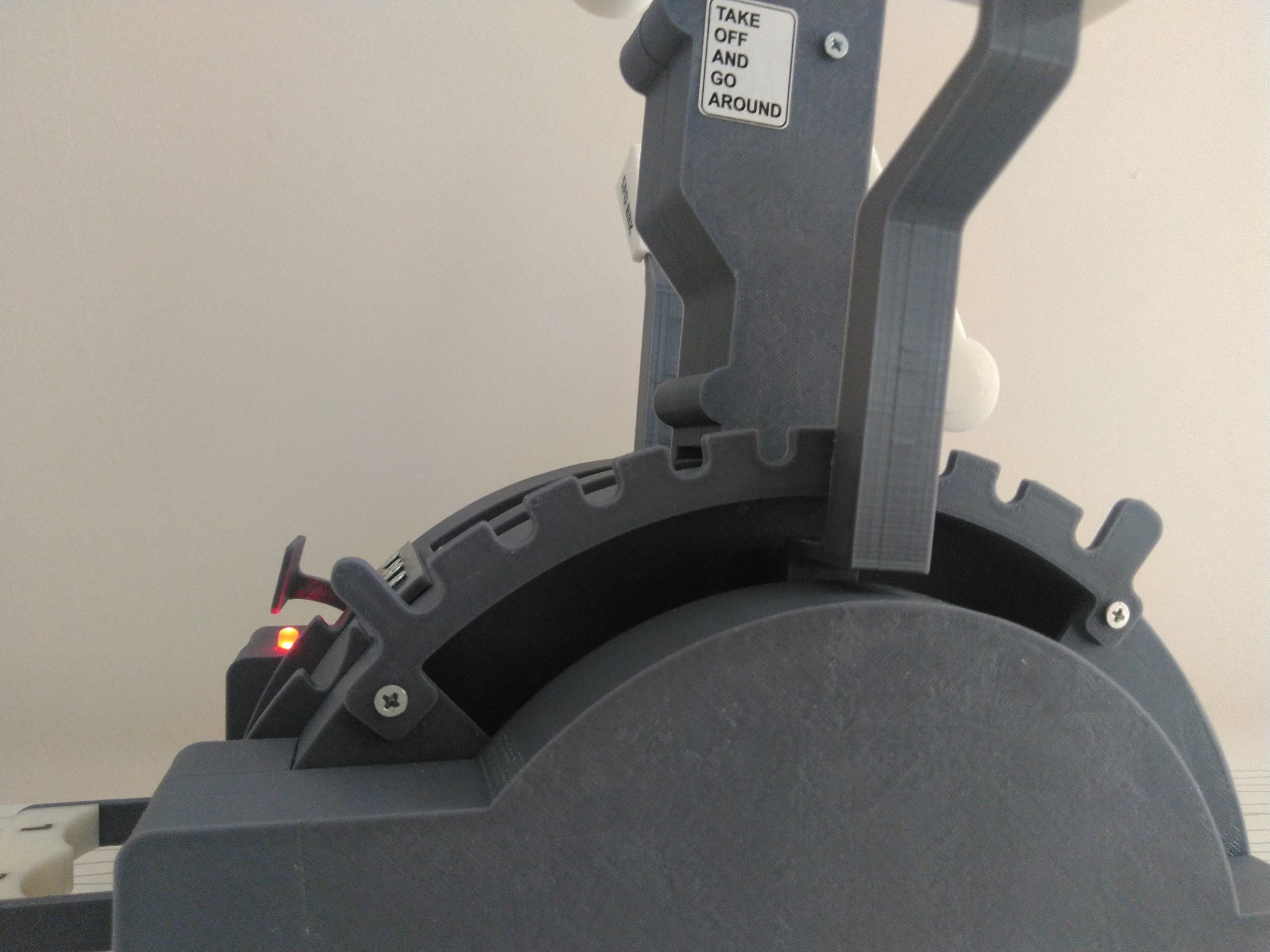 BOEING 737 THROTTLE QUADRANT 3D print model_17