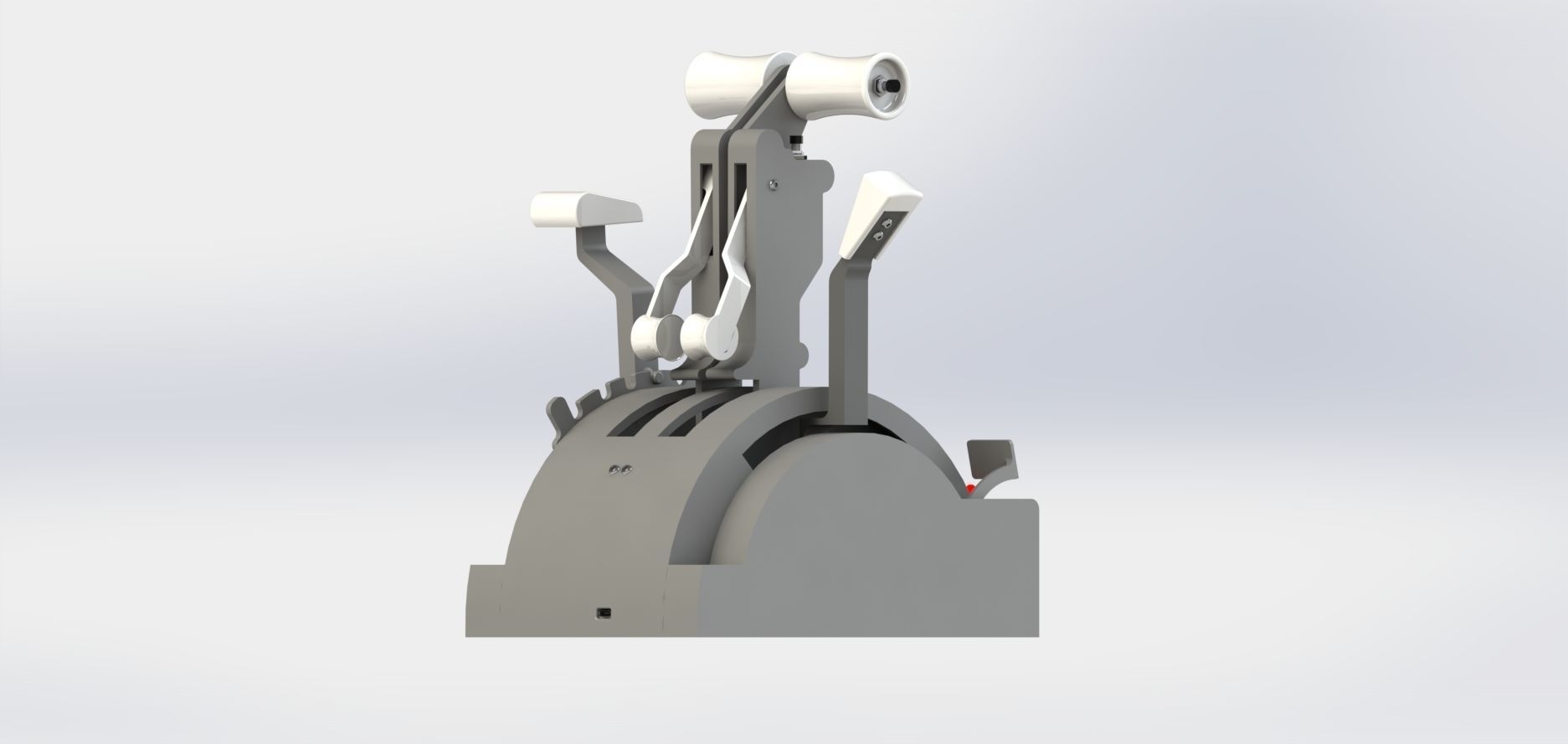 BOEING 737 THROTTLE QUADRANT 3D print model_6