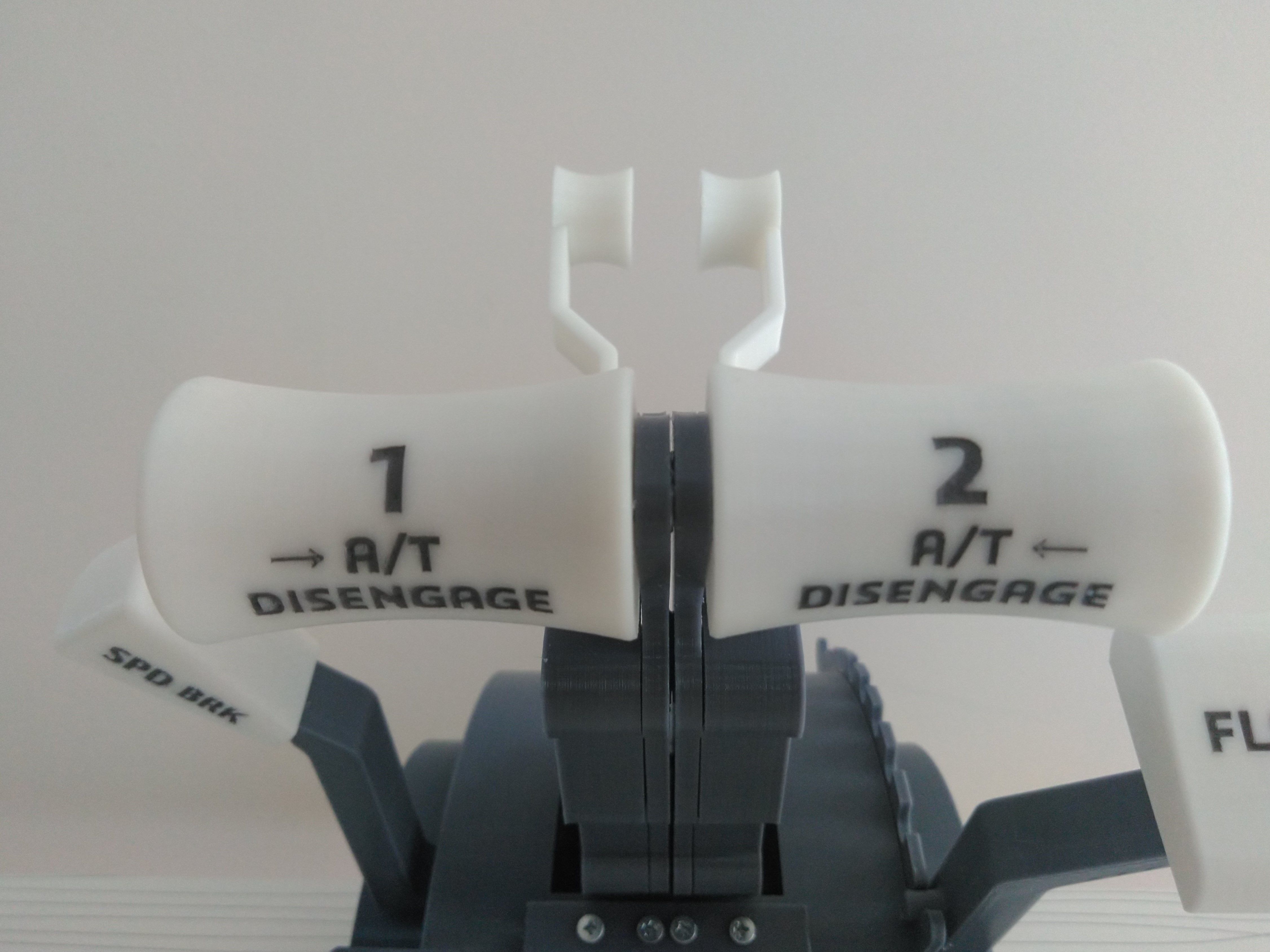 BOEING 737 THROTTLE QUADRANT 3D print model_18