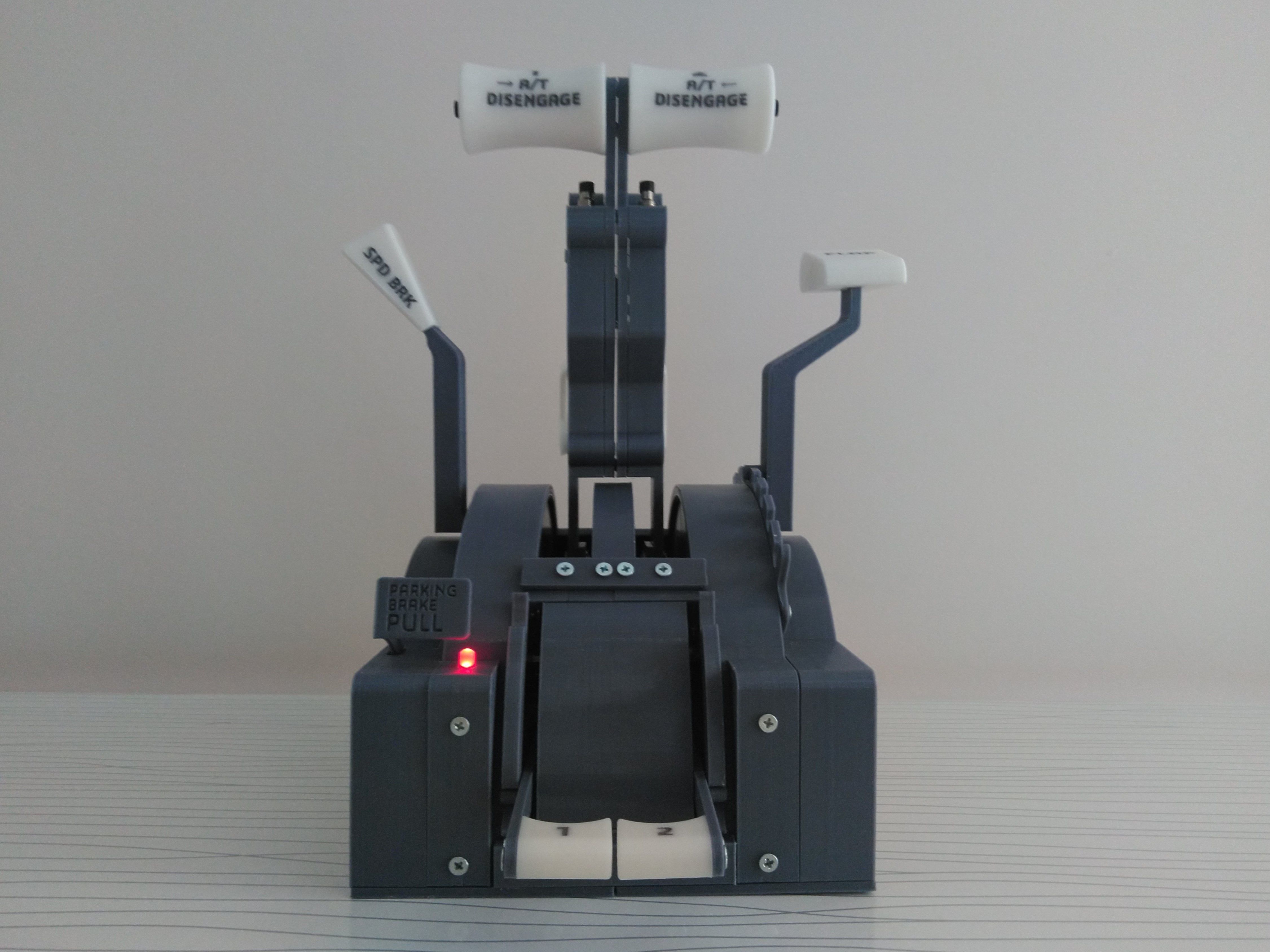 BOEING 737 THROTTLE QUADRANT 3D print model_15