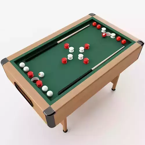 Bumper Pool Table 3D model