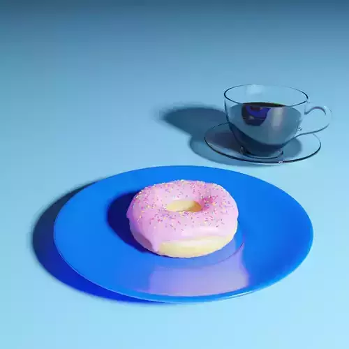 First Blender Project Free 3D model