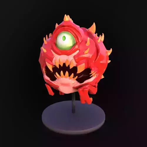 Cacodemon Toy - Doom Eternal 3D print model