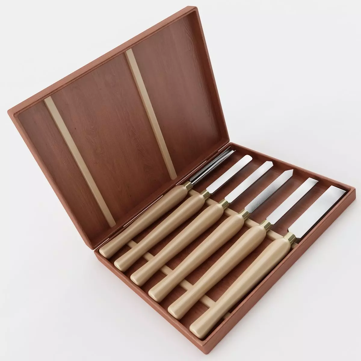 Lathe Chisel Set 3D model