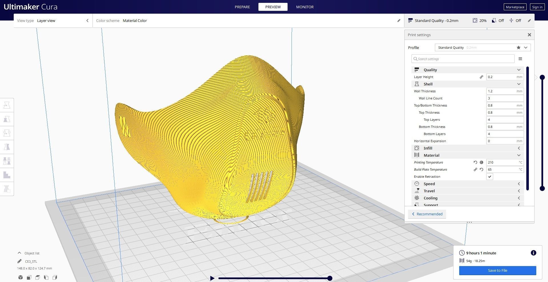COVID-19 Mask 3D print model_5