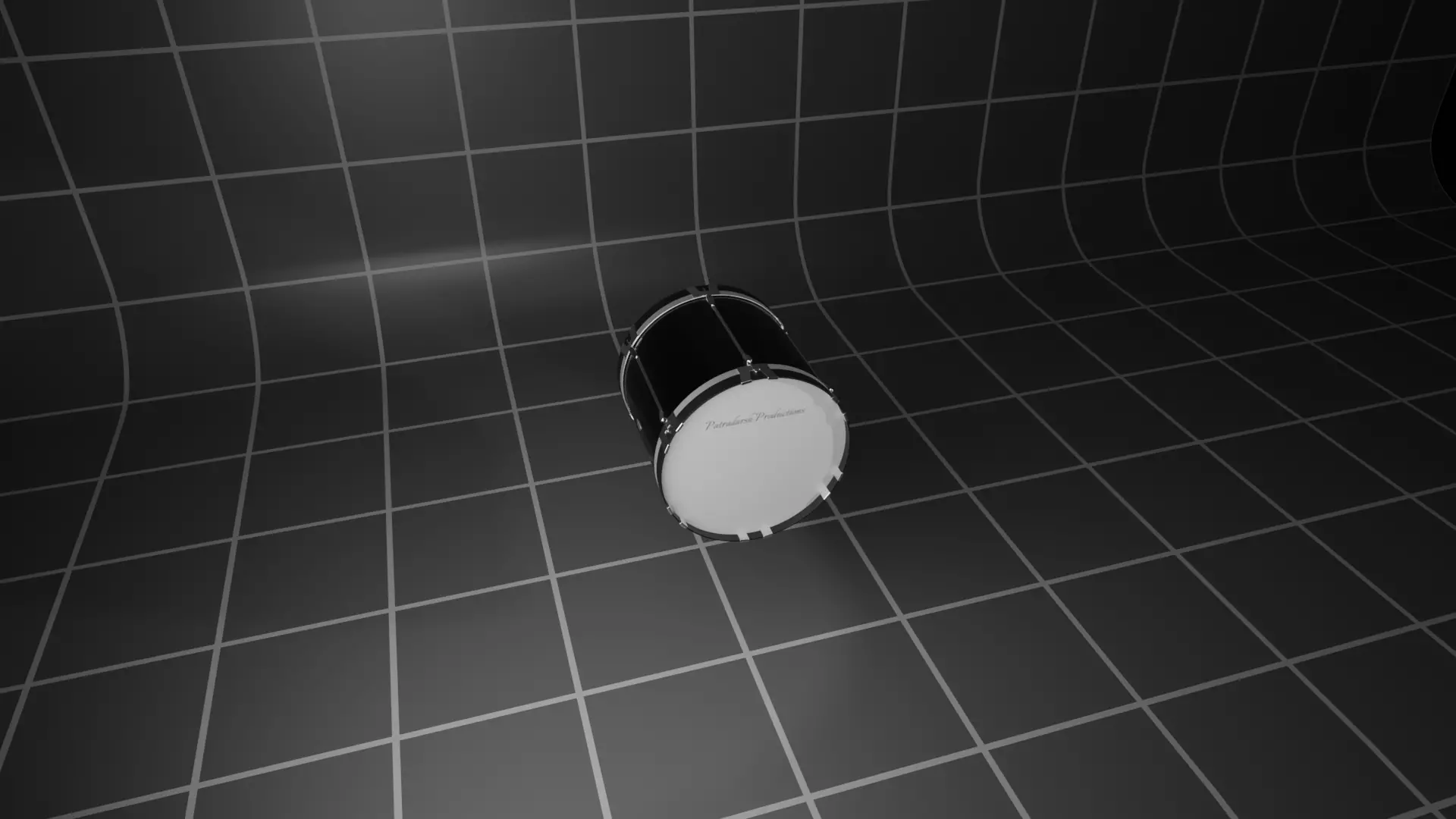Patradarsh Bass Drum Free low-poly 3D model