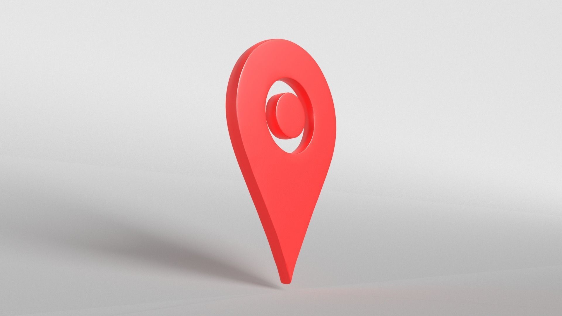 Map Tag v2 003 Low-poly 3D model_3