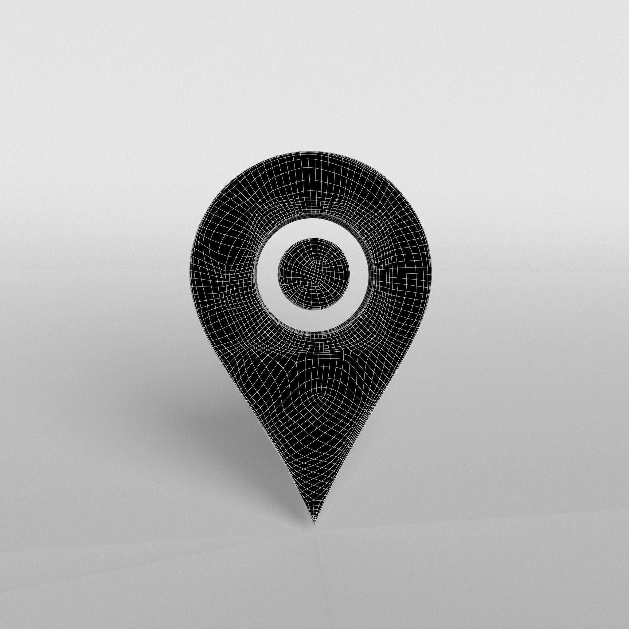 Map Tag v2 003 Low-poly 3D model_4