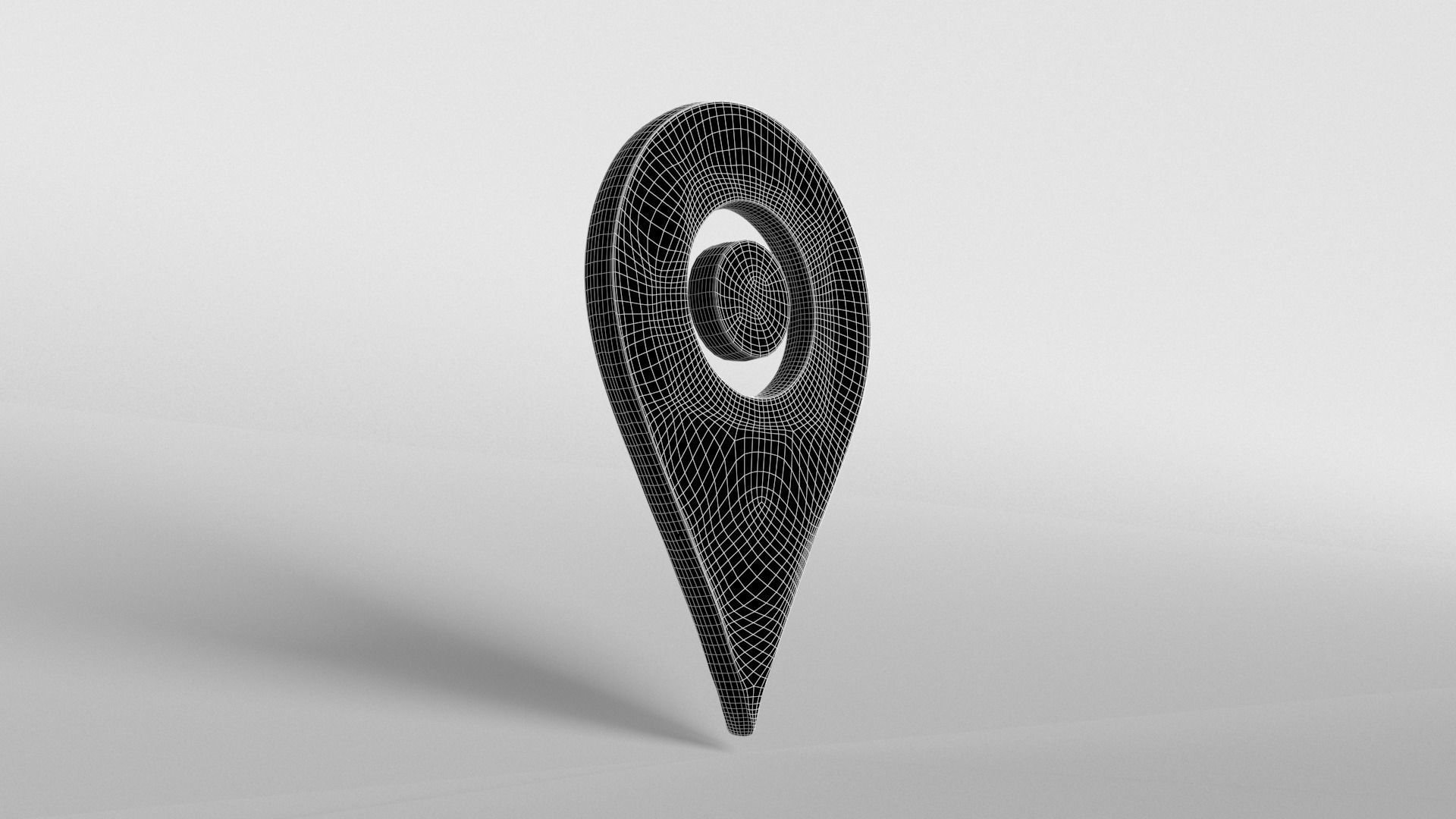 Map Tag v2 003 Low-poly 3D model_7