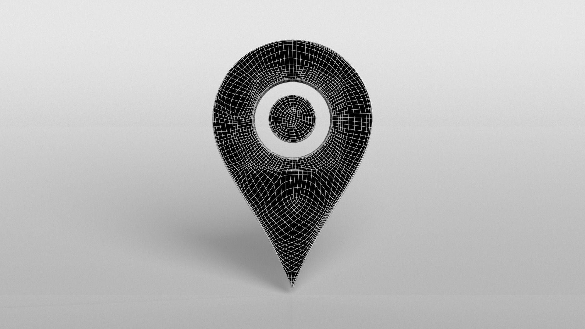 Map Tag v2 003 Low-poly 3D model_5