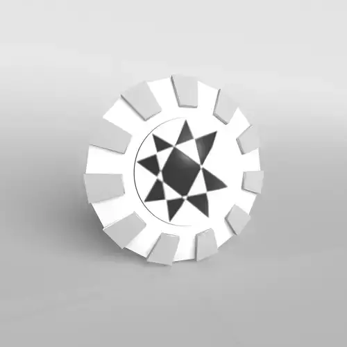 Lowpoly Shield 002