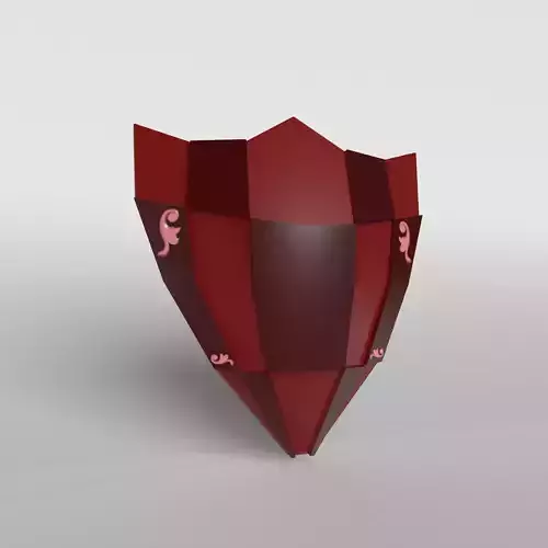 Lowpoly Shield 003