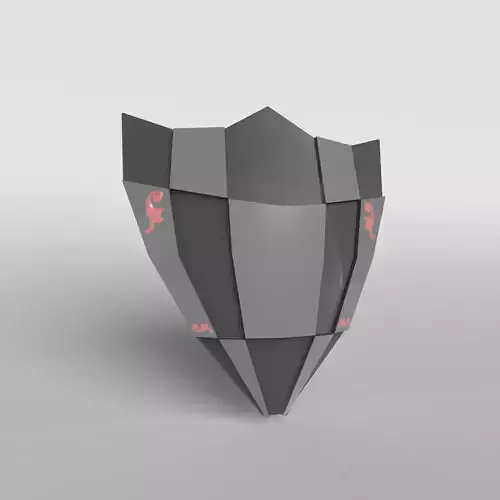 Lowpoly Shield 004