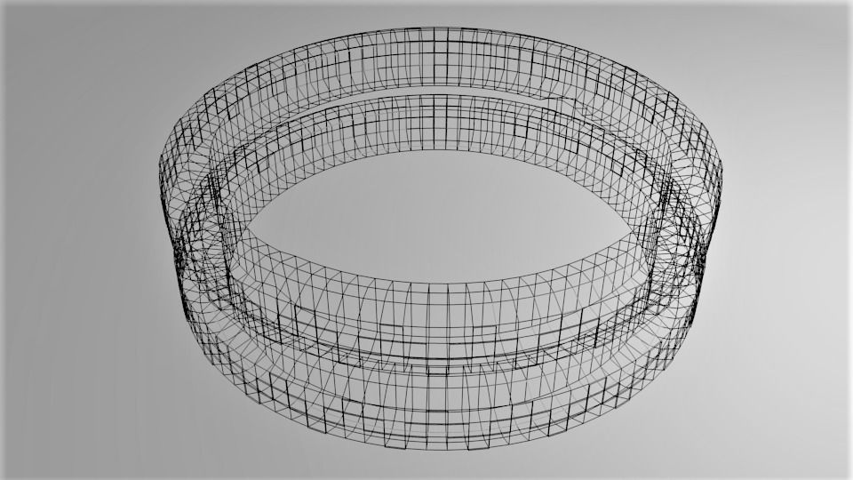 Ring Gold 3 3D model_5