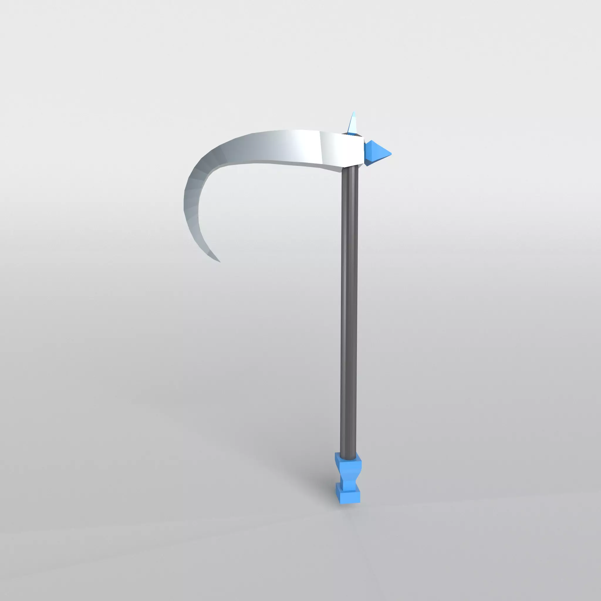 Lowpoly Sickle 002 Free low-poly 3D model