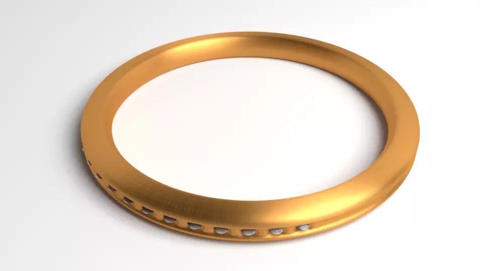 Ring Gold 10 3D model_0