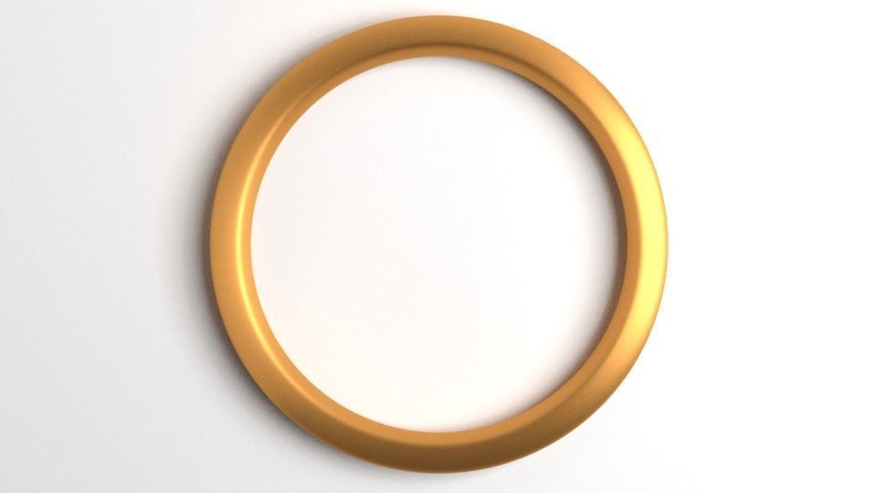 Ring Gold 10 3D model_2