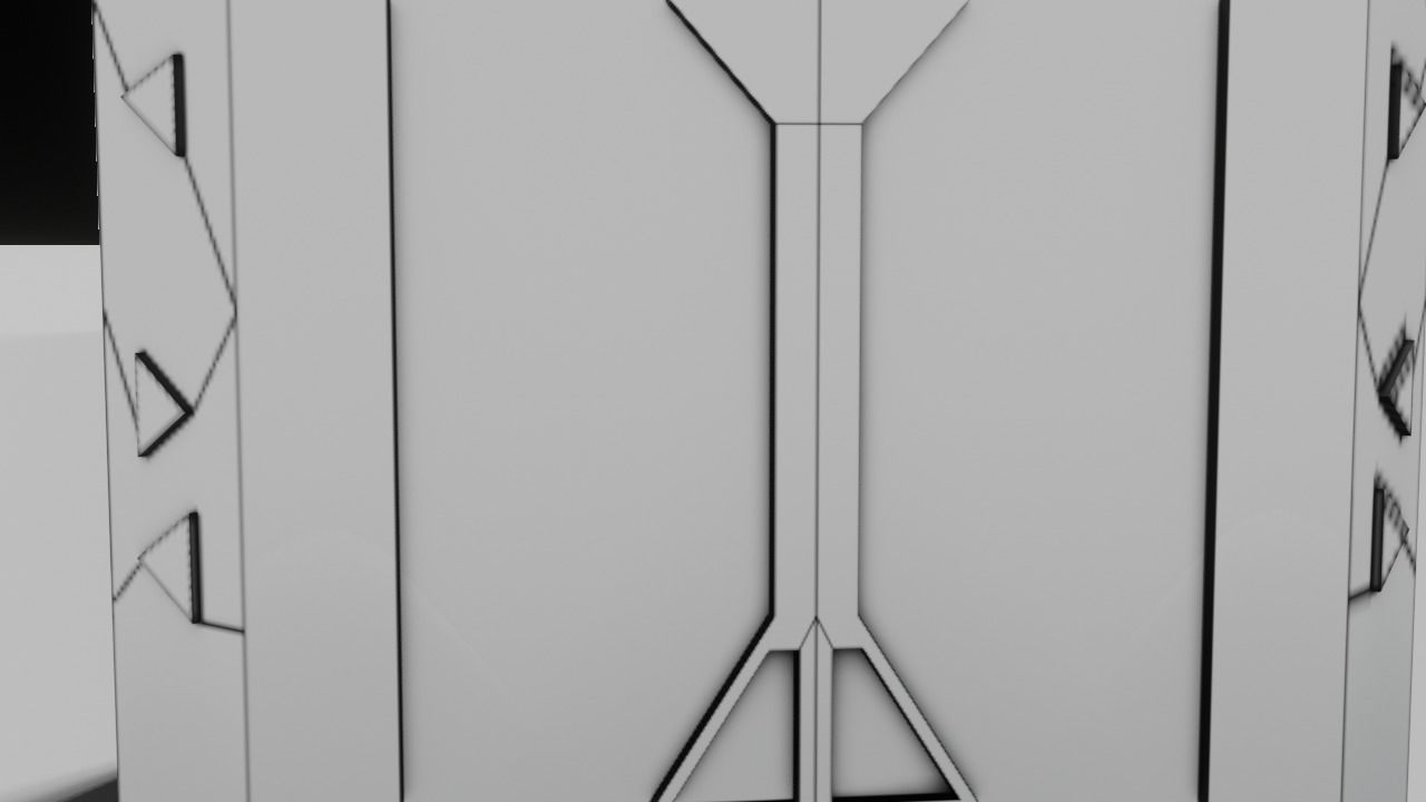 Sci fi Box Game Ready PBR Textures Low-poly 3D model Low-poly 3D model_19