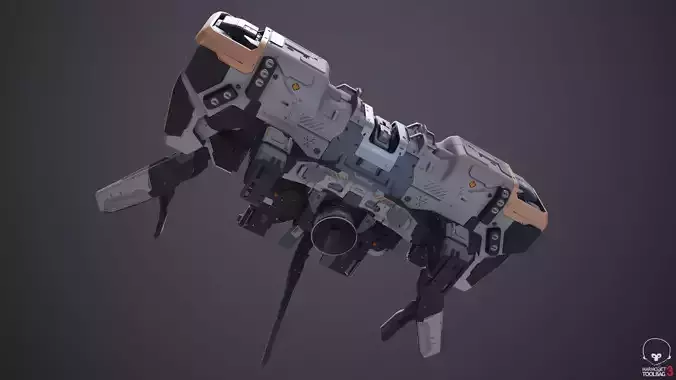 sci-fi model536 3D model 3D model