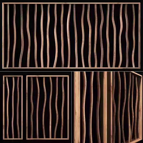 Branch thick frame decor n1 