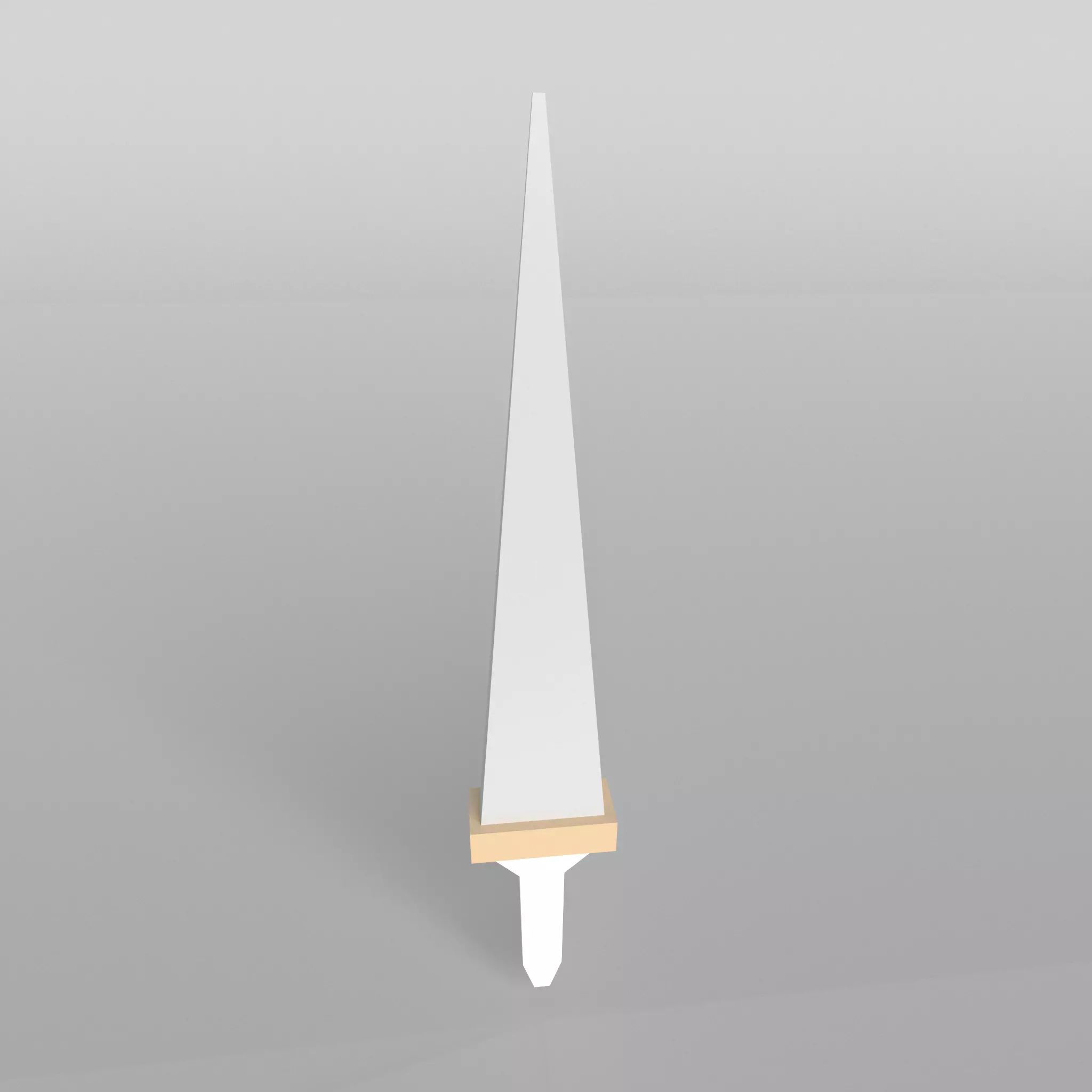 Lowpoly Sword 009 Free low-poly 3D model