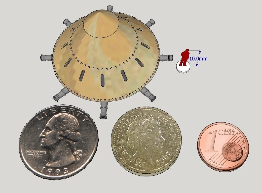 10mm Da Vinci Steam-Tank 3D print model_3