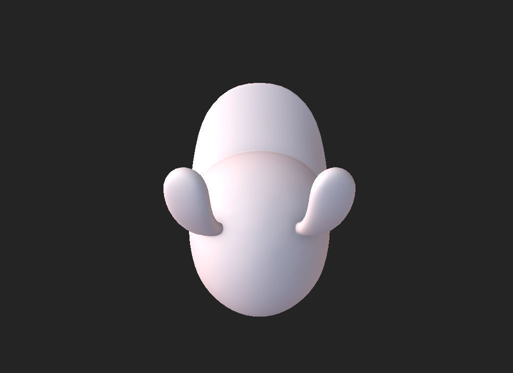 Rabbit Cap 3D model_12